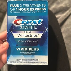 Crest strips i used just 2